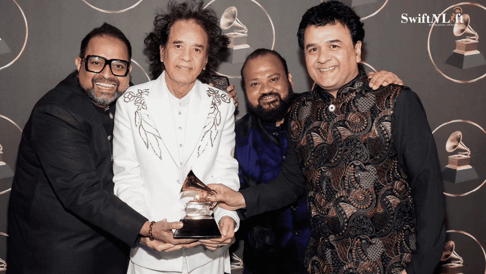 Grammy Glory for Indian Maestros: Shankar Mahadevan and Zakir Hussain Shine Bright